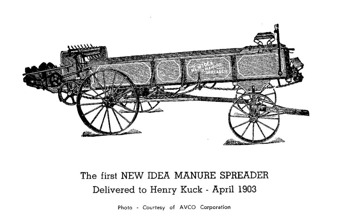 New Idea Manure Spreader (1903)