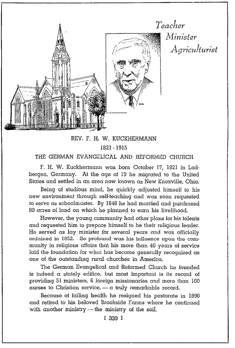 Rev. F.H.W. Kuckherman