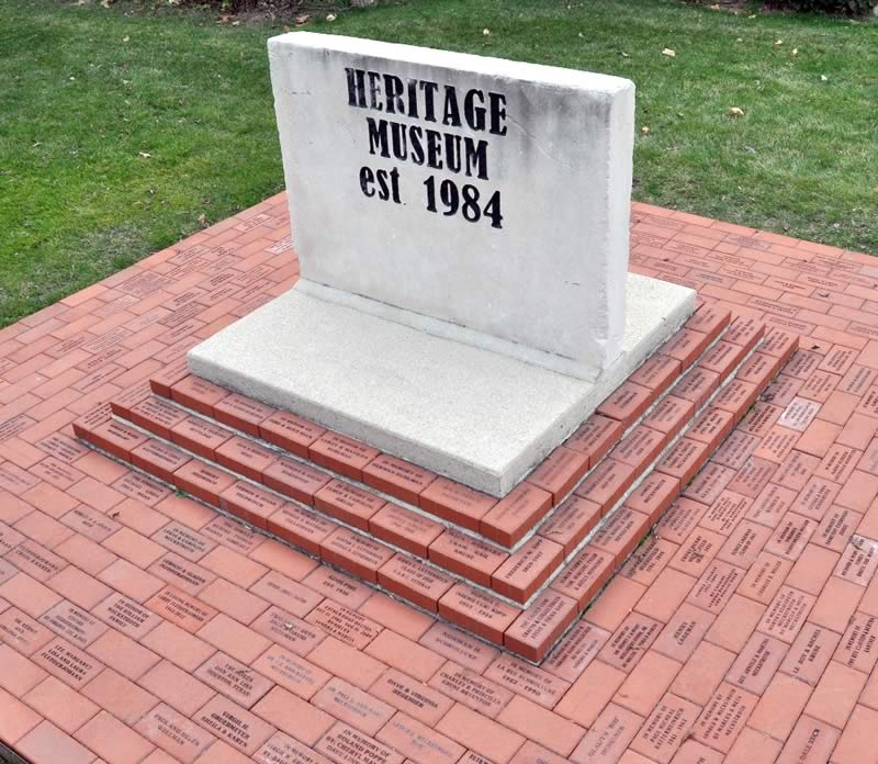 Heritage Museum Brick Memorial