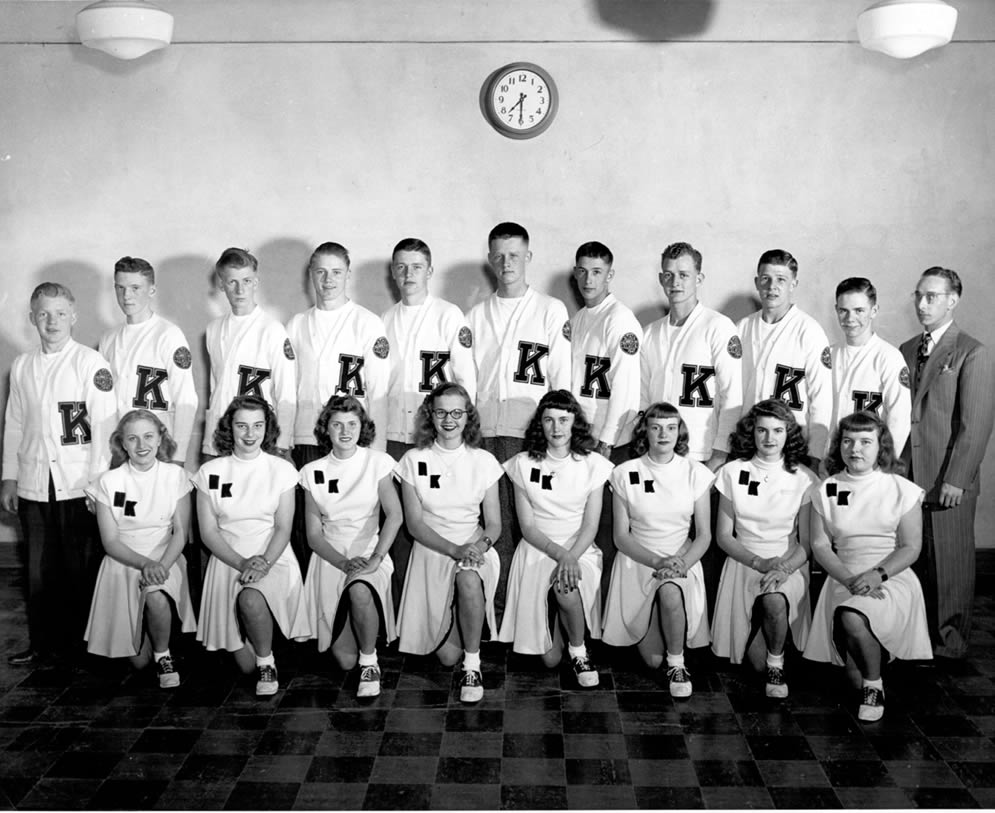 1946-47 Rangers Varsity Basketball Team