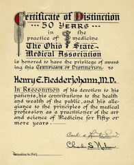 Dr. Fledderjohann - 50 Years of Service